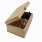 Pièces d'échecs 88mm Standard