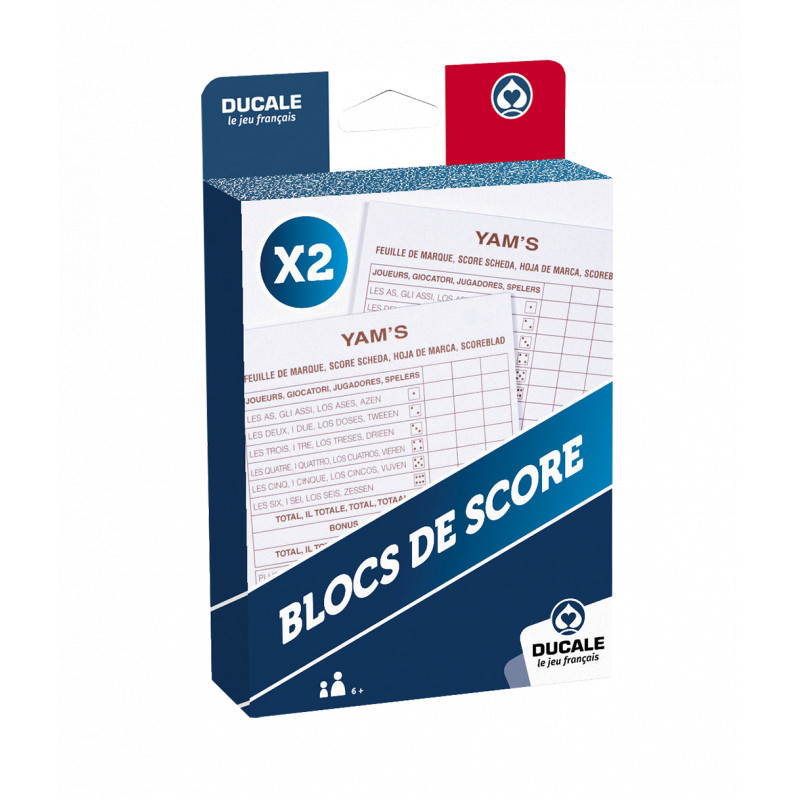 Yam's - Blocs de Score (x2) Yam's - Blocs de Score (x2)