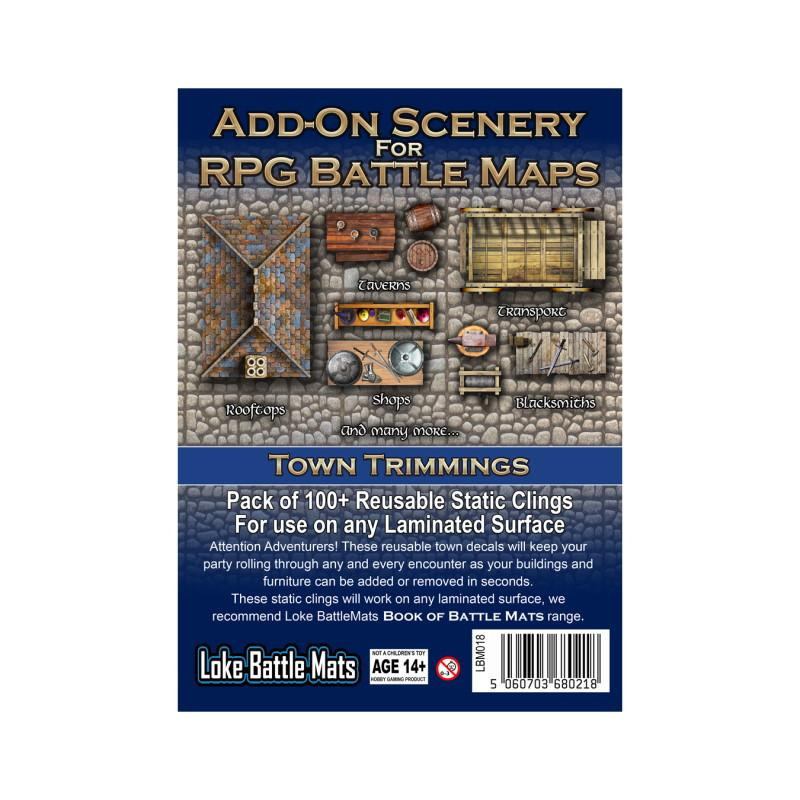 Livre Plateau de Jeu : Décorations Ville