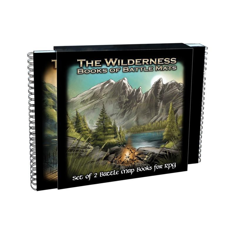 Livre Plateau de Jeu : Pack de 2 Livres The Wilderness