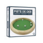 Piste de dés 35cm en Bois avec 5 dés