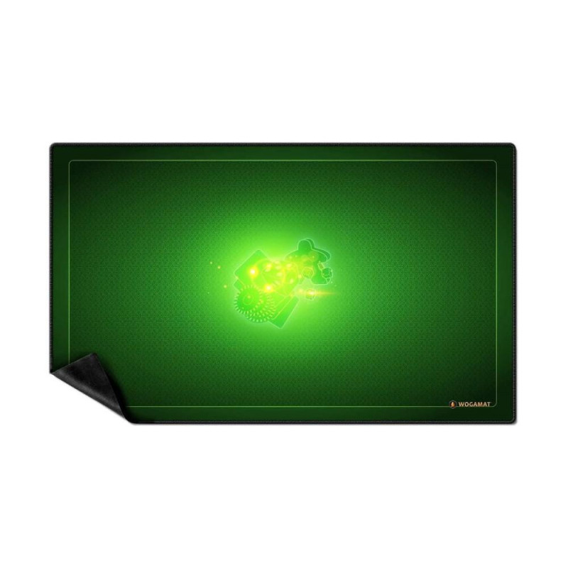 WOGAMAT - Tapis multijeux néoprène Vert 60x100cm