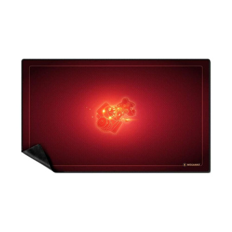 WOGAMAT - Tapis multijeux néoprène Rouge 60x100 cm