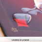 WOGAMAT - Tapis de cartes Prestige Rouge 60x60cm
