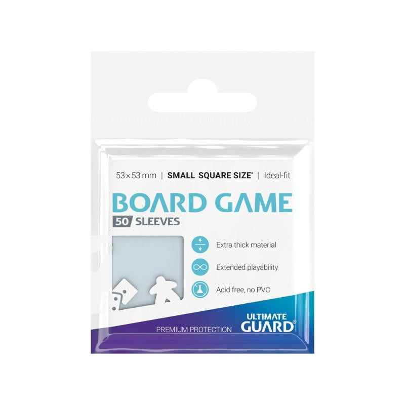 ULTIMATE GUARD SLEEVES : SQUARE 53X53MM (x50)