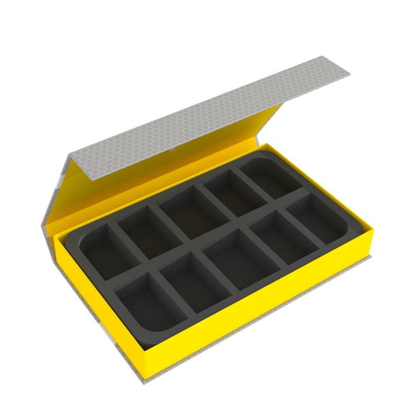 Feldherr Boîte Jaune pour 10 grandes figurines