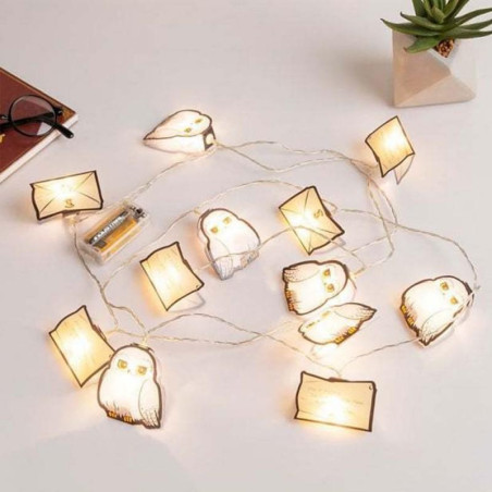 Guirlande Lumineuse Harry Potter Hedwige et Lettre