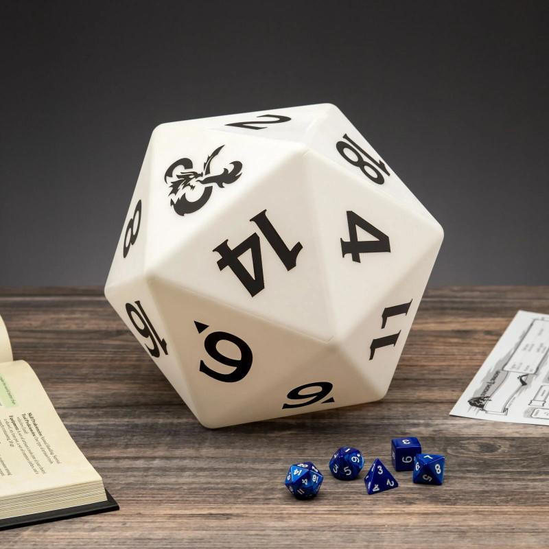 Lampe Dungeons & Dragons D20 Multicolore