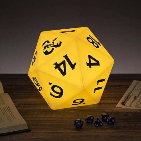 Lampe Dungeons & Dragons D20 Multicolore