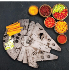Planche à découper Faucon Millenium Star Wars