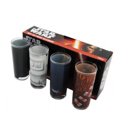 Set de 4 verres Star Wars Torses