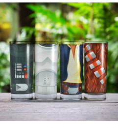 Set de 4 verres Star Wars Torses