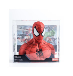 Tirelire Marvel : Buste Spider-Man Deluxe