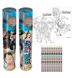 Tube de Crayons de Couleur One Piece