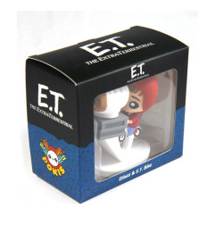 Figurine E.T. & Elliot on Bike Pokis