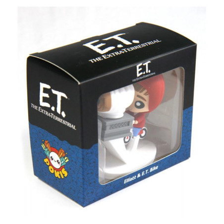 Figurine E.T. & Elliot on Bike Pokis
