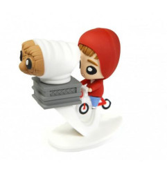 Figurine E.T. & Elliot on Bike Pokis