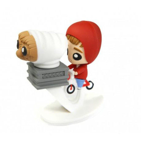 Figurine E.T. & Elliot on Bike Pokis