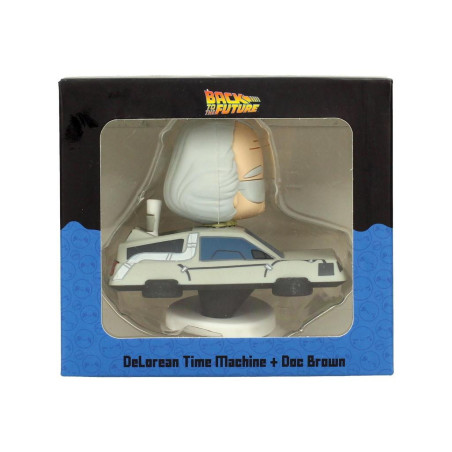 Figurine Retour vers le Futur - Doc & Delorean Pokie