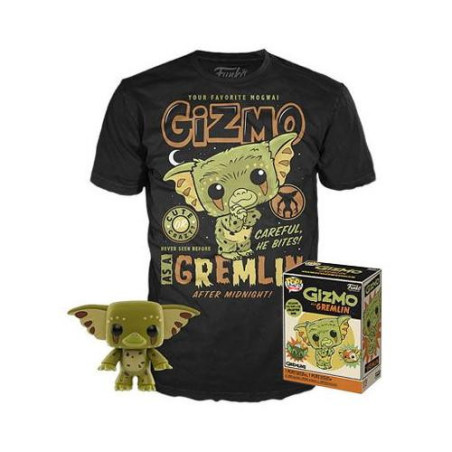 Gremlins POP! - Gizmo & T-Shirt Taille M
