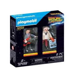 Playmobil Retour vers le Futur - Marty & Doc