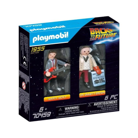 Playmobil Retour vers le Futur - Marty & Doc