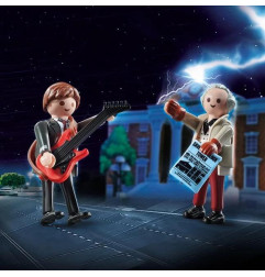 Playmobil Retour vers le Futur - Marty & Doc