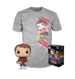 Retour vers le futur POP! - Marty & T-Shirt Taille L
