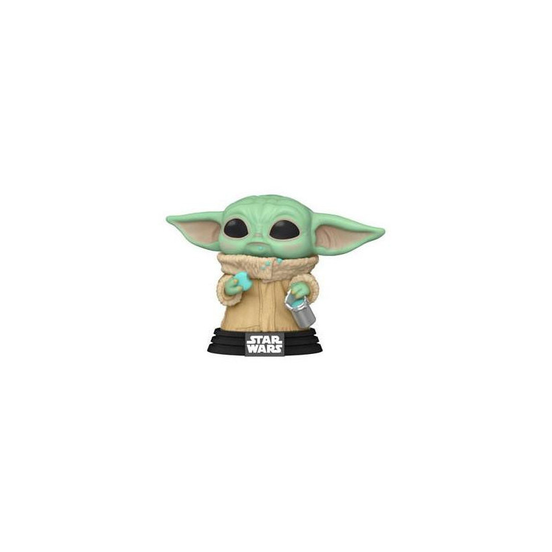 Star Wars The Mandalorian POP! Grogu w/ Cookie