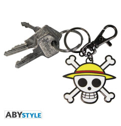 Porte-Clefs One Piece Skull Luffy