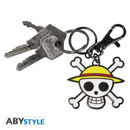 Porte-Clefs One Piece Skull Luffy