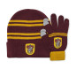 Bonnet & mitaines enfant Harry Potter Gryffondor