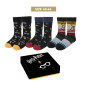 Chaussettes Harry Potter - Pack 3 paires 40-46