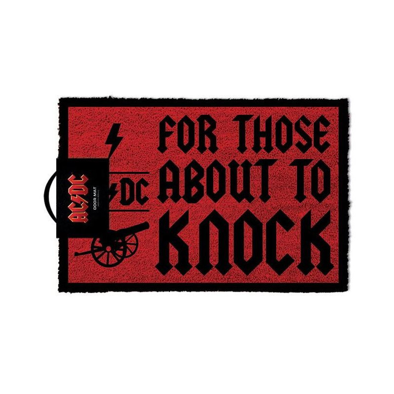 Paillasson AC/DC - For those about to knock