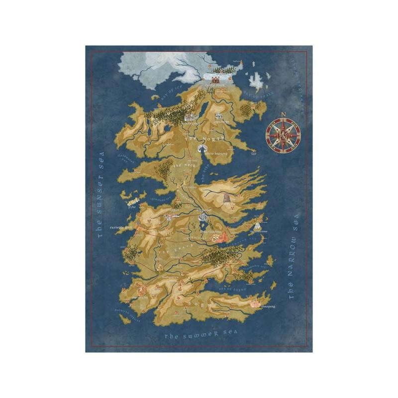 Puzzle 1000p - Game of Thrones - Westeros Map
