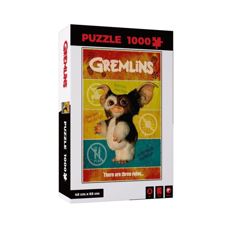 Puzzle 1000p - Gremlins - There are three rules
