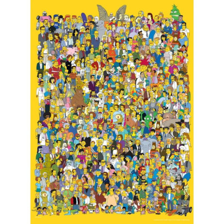 Puzzle 1000p - Simpsons Cast of Thousands