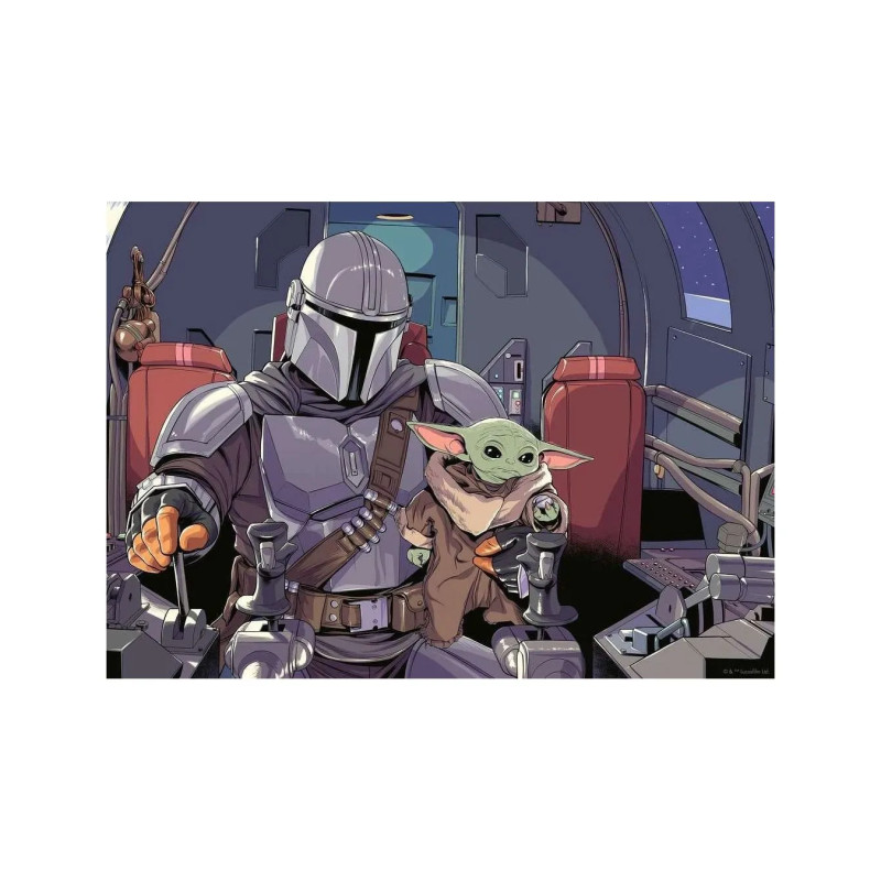 Puzzle 1000p - Star Wars Mandalorian