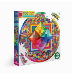 Puzzle 100p - Beauté de la couleur