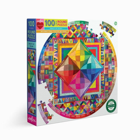 Puzzle 100p - Beauté de la couleur