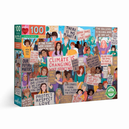 Puzzle 100p - Marche pour le climat