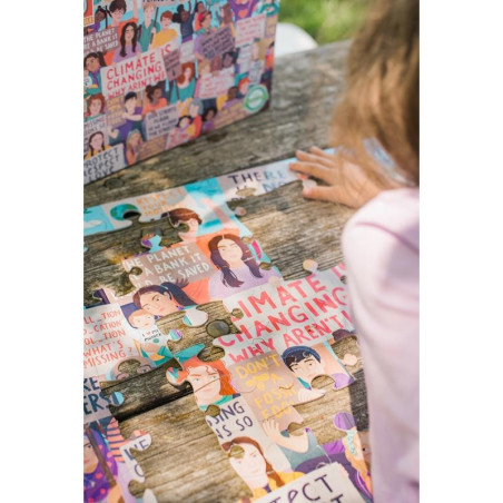 Puzzle 100p - Marche pour le climat