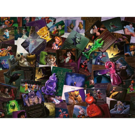 Puzzle 2000p - Disney Villainous