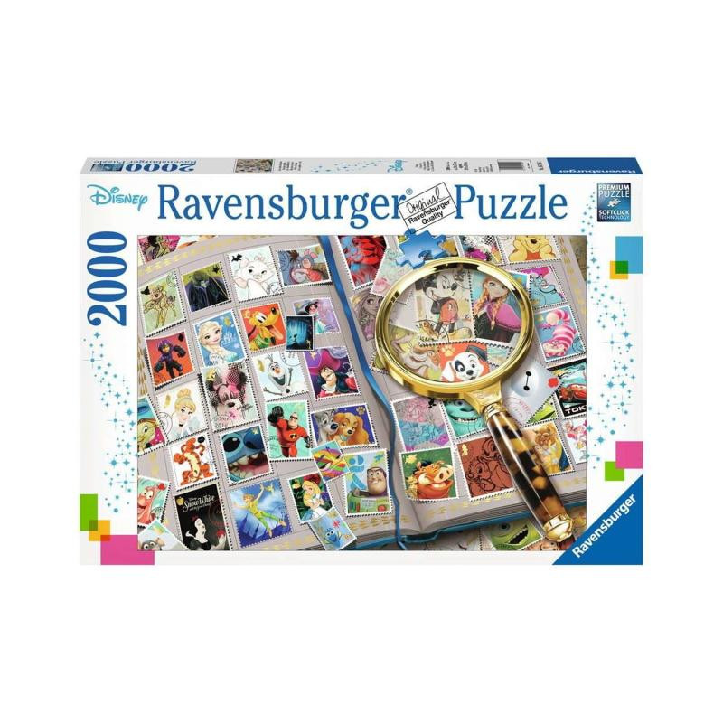 Puzzle 2000p - Mes Timbres Disney préférés