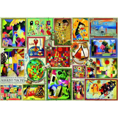 Puzzle 3000p - Bluebird - Famous Pictures