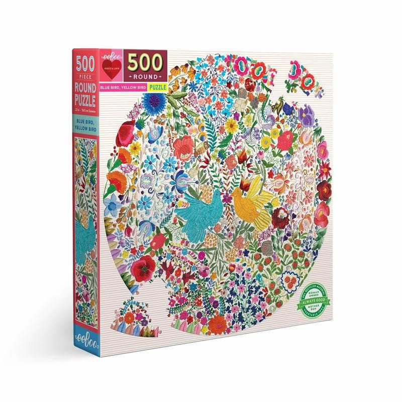 Puzzle 500p - Blue Bird Yellow Bird Puzzle 500p - Blue Bird Yellow Bird