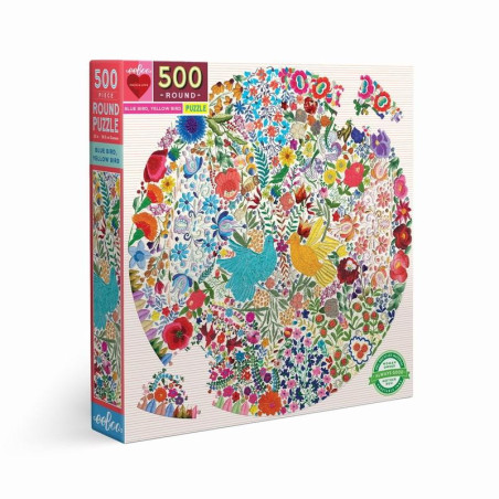 Puzzle 500p - Blue Bird Yellow Bird