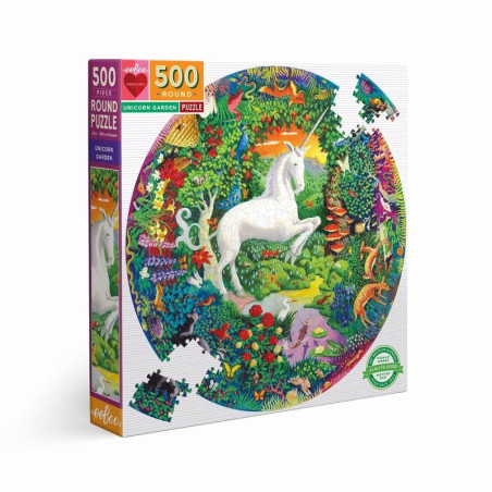 Puzzle 500p - Unicorn Garden