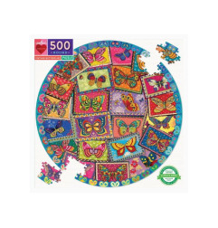 Puzzle 500p - Vintage Butterflies