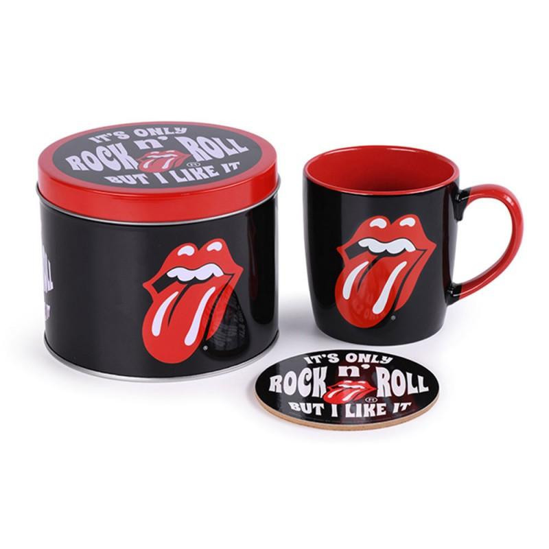 Boite Cadeau avec Mug et Sous-Verre - The Rolling